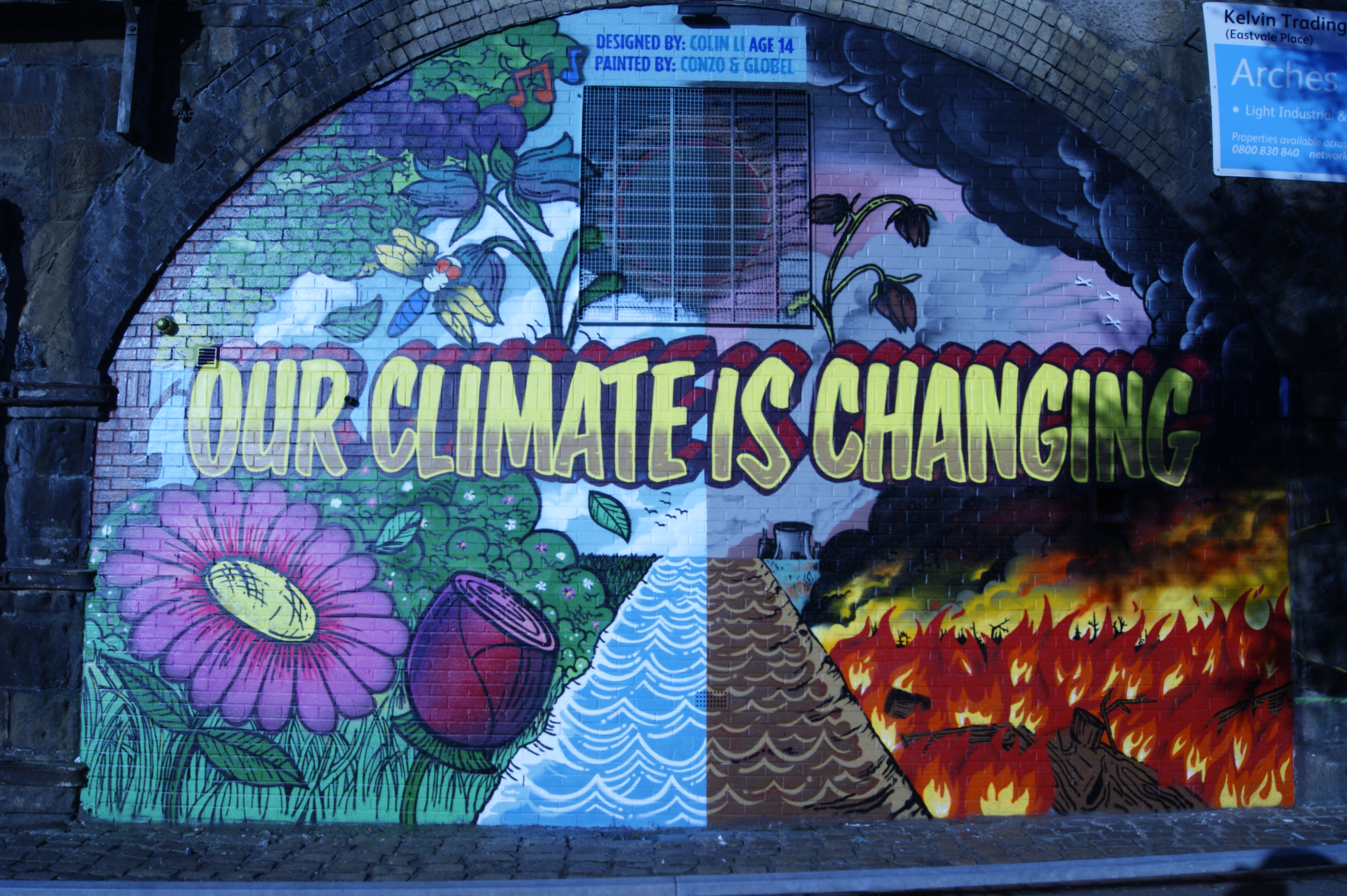 Disigned by Colin Li Artist Conzo &Globel Photo Pedro Perez